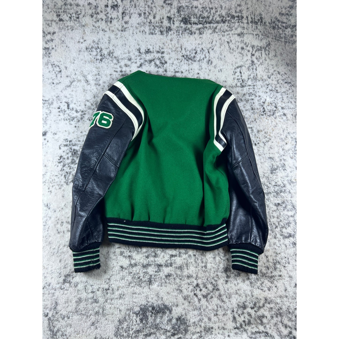 Vintage 70s Varsity Letterman Jacket - L