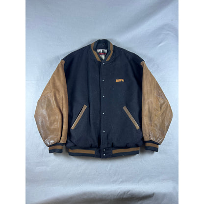 Vintage ESPN Bomber Varsity Jacket - XXL