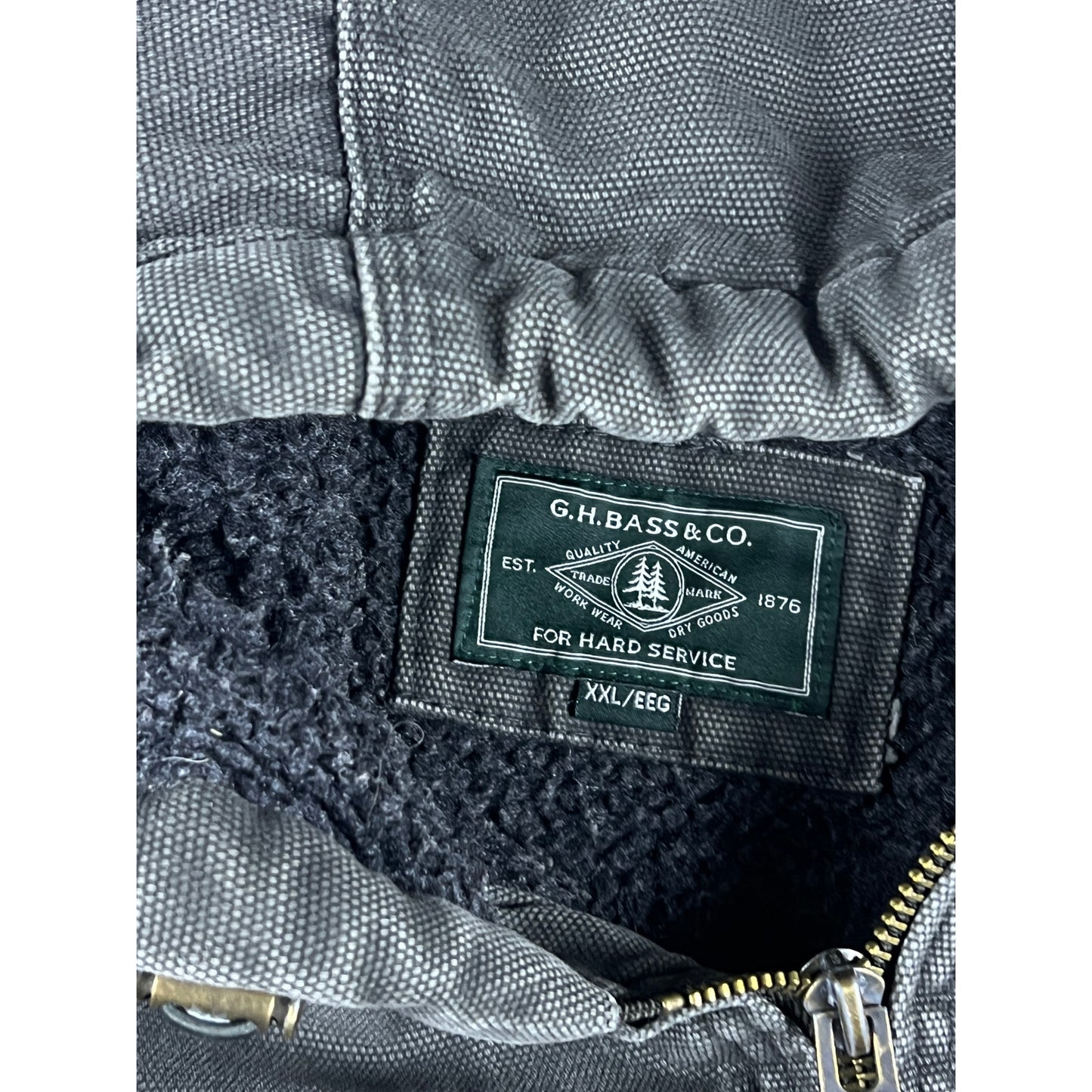 GH Bass Canvas Workwear Jacket - XXL