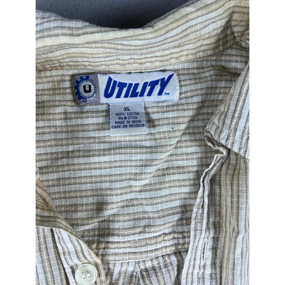 Utility Striped Shirt - XL