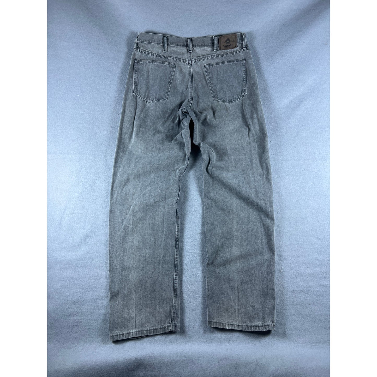 Wrangler Relaxed Fit Washed Denim Jeans - 36x32