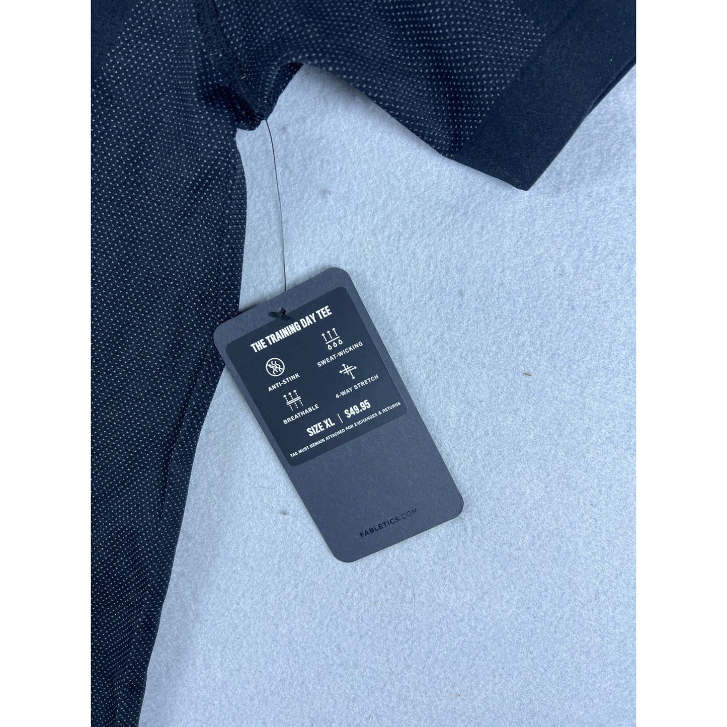 Fabletics The Training Day Tee - XL NWT