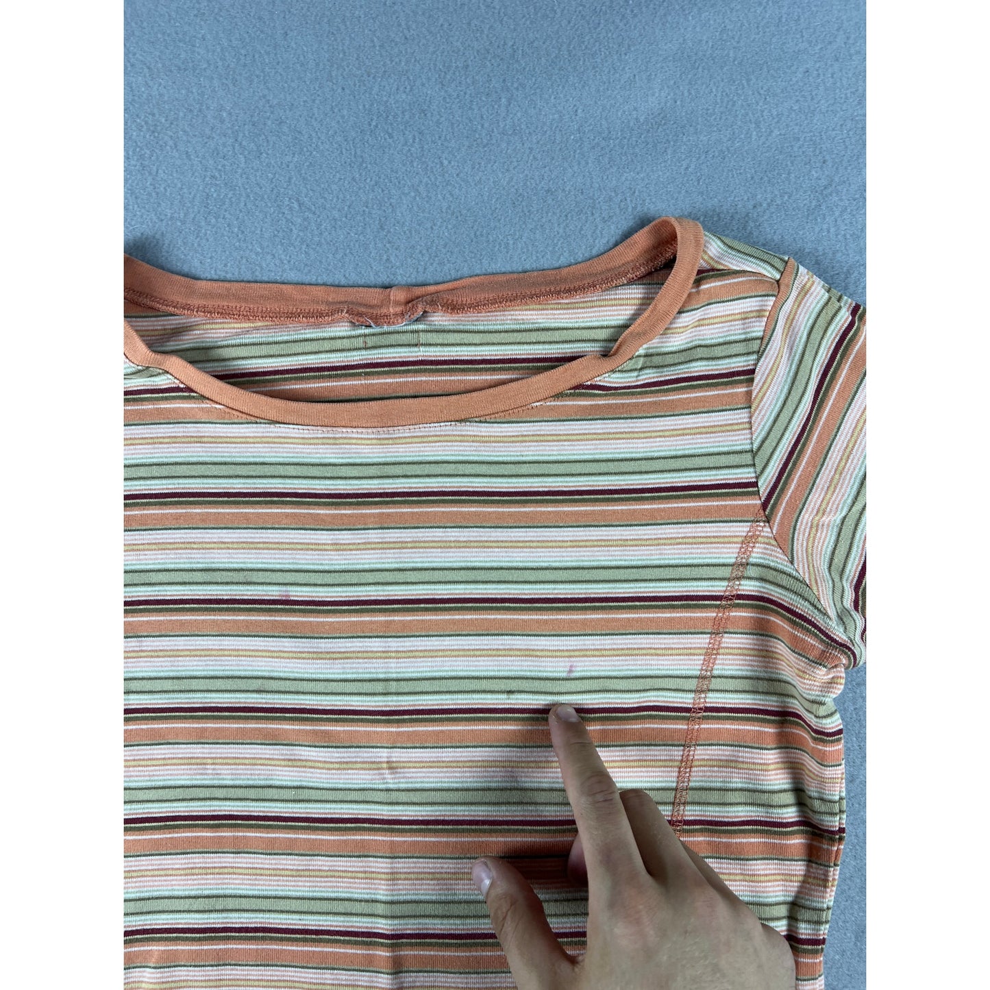 Columbia Stripes Top - Girls L 10/12