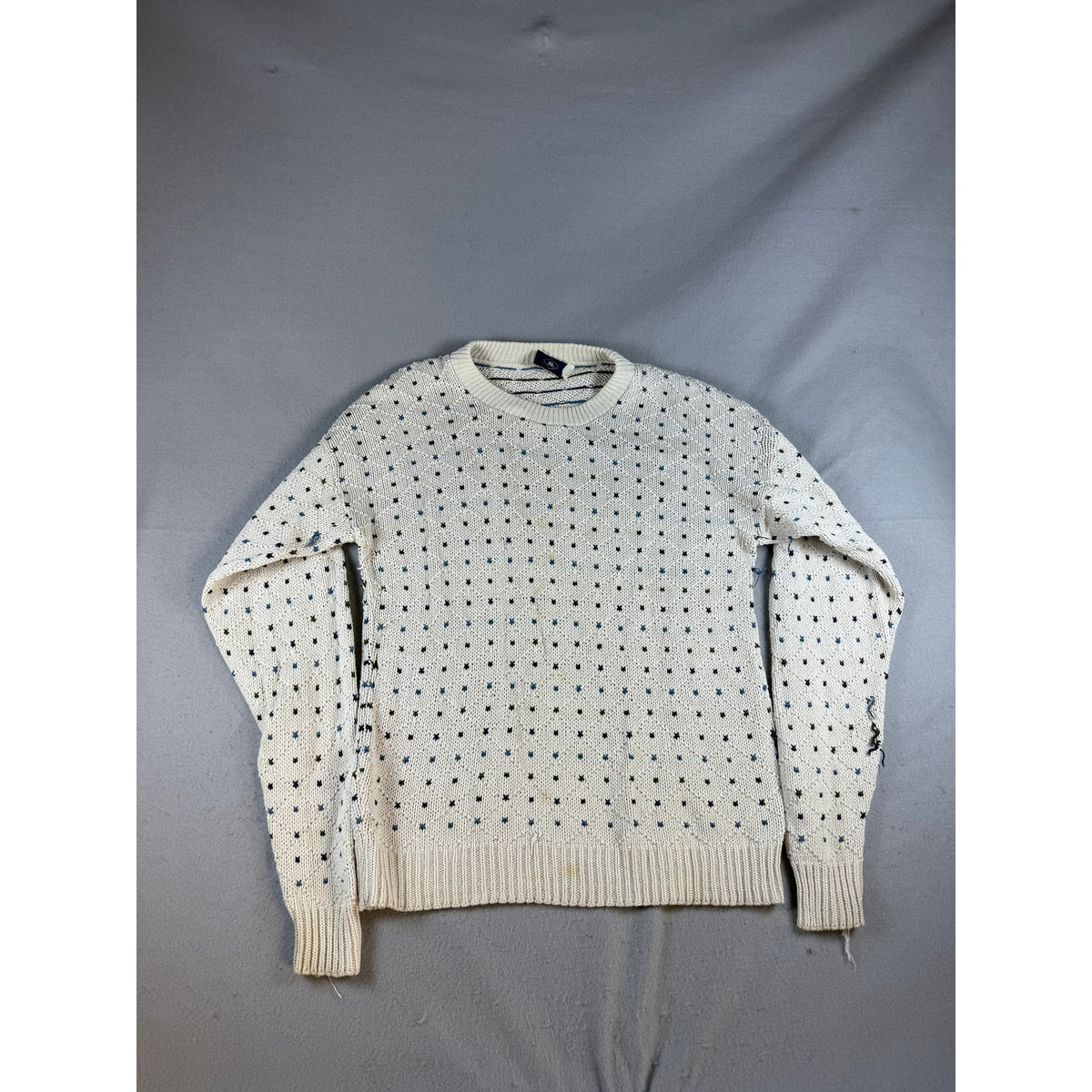 Vintage Boston Clipper Chunky Knit Sweater - L