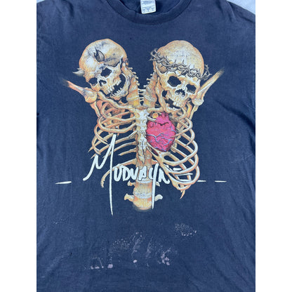 Mudvayne Skeleton Spine Heavy Metal T-Shirt - L