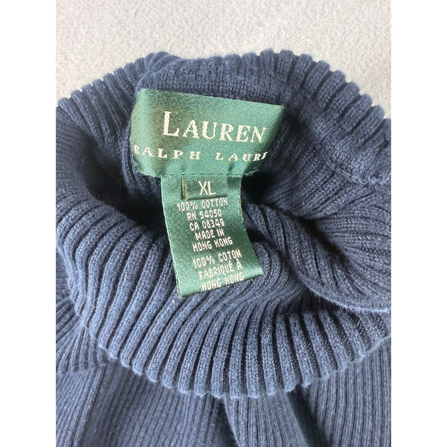 Vintage Lauren Ralph Lauren Turtleneck Sweater Womens - XL