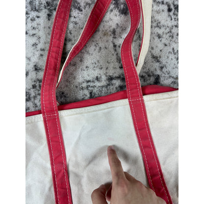 Vintage LL Bean Canvas Tote - Medium