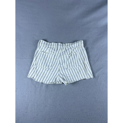 Y2K Lucky Brand Denim Striped Shorts - 0/26
