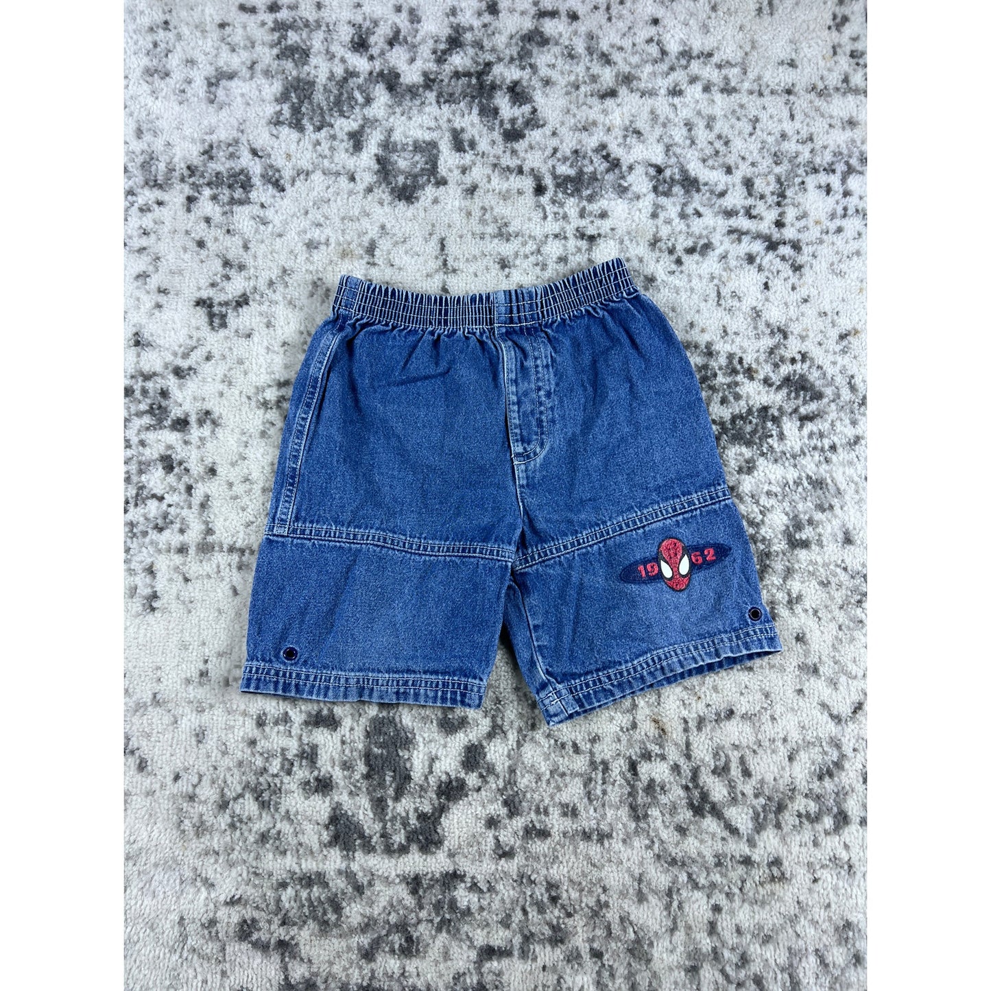 Vintage Spider Man Denim Shorts - 3T