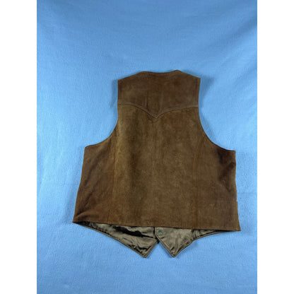 Vintage Pioneer Wear Leather Vest - 44