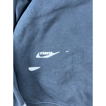 Nike Multi Logo Hoodie Sweatshirt - L
