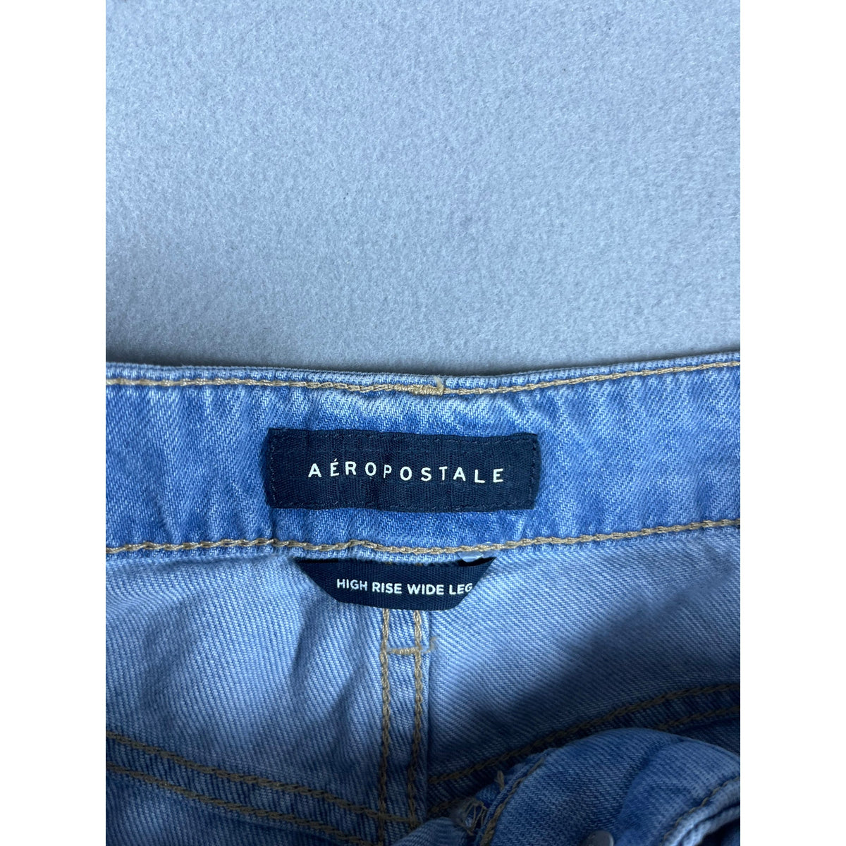 Aeropostale High Rise Wide Leg Jeans Womens - 32x31