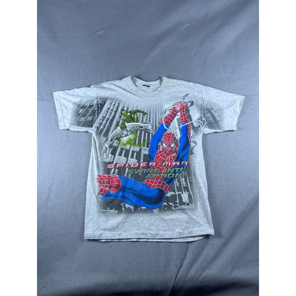 Vintage 2002 Spider-Man Green Goblin T-Shirt Youth - M