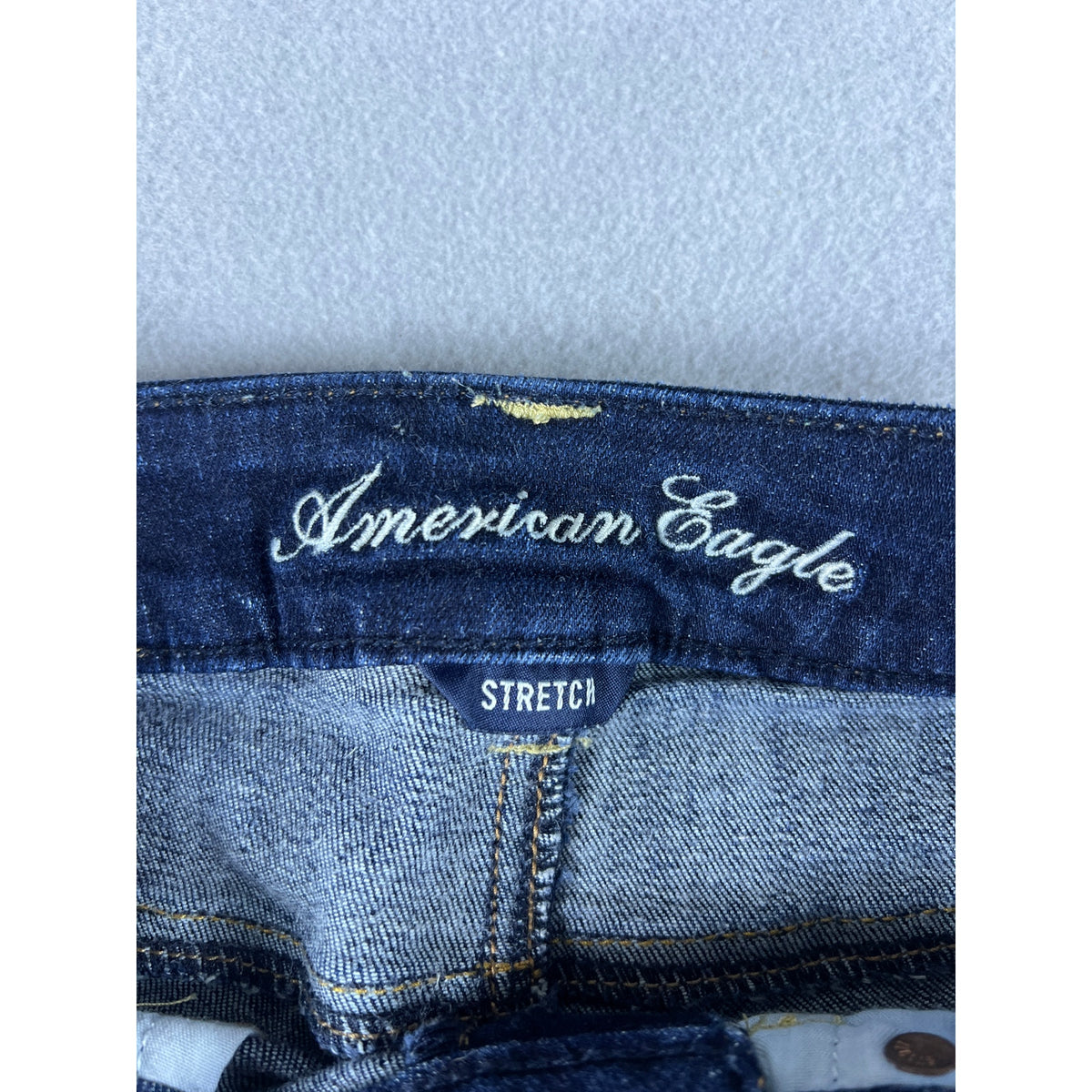 Y2K American Eagle Low Rise Denim Shorts - 2