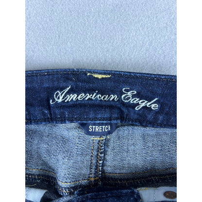 Y2K American Eagle Low Rise Denim Shorts - 2