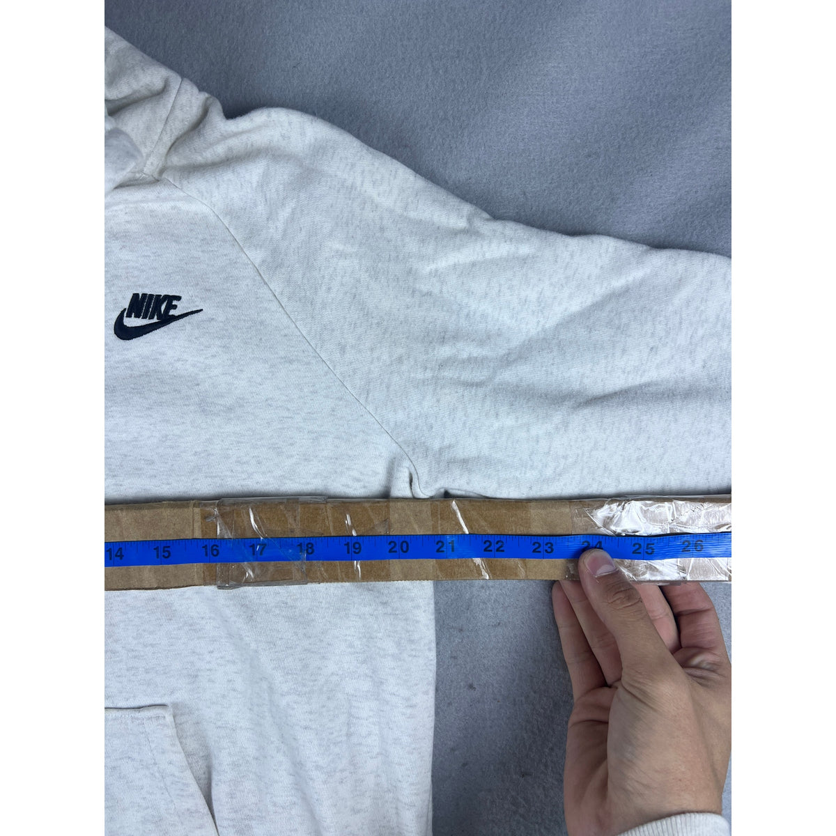 Nike Funnel Neck Hoodie Sweatshirt Womens - L