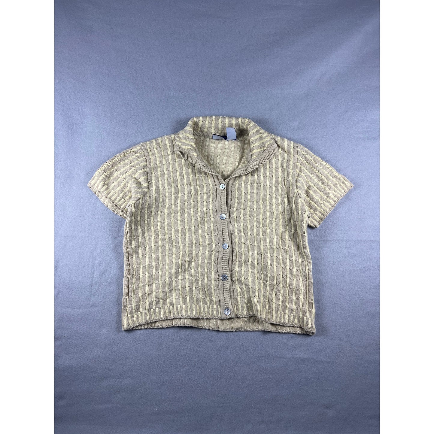 Vintage Lizsport Cropped Cardigan - M