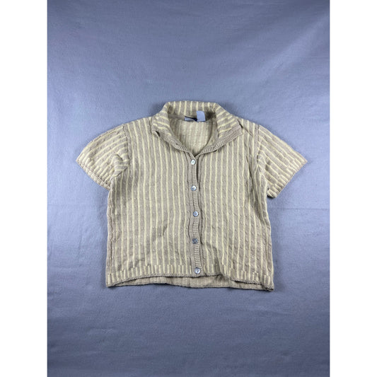 Vintage Lizsport Cropped Cardigan - M