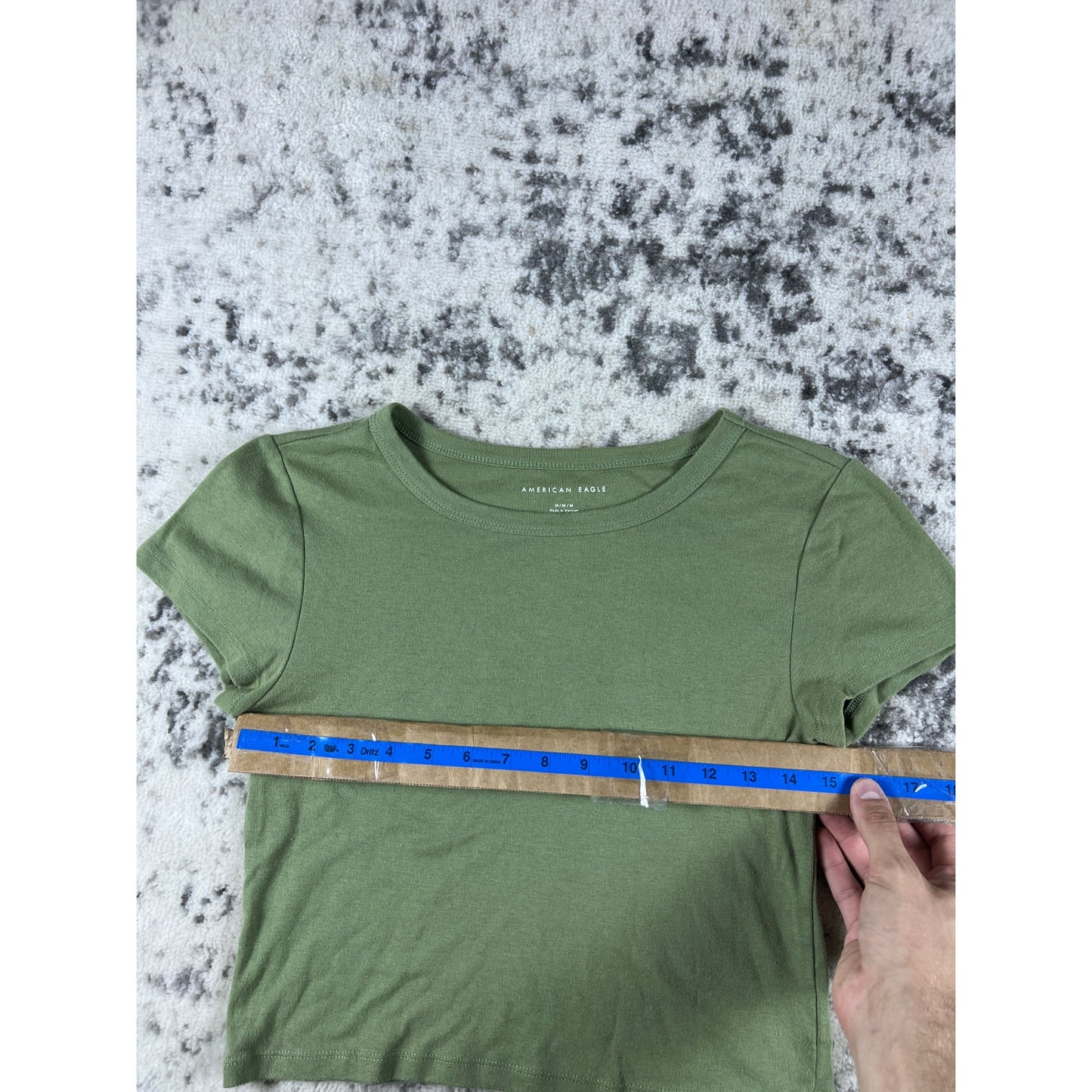 Y2k Green American Eagle T-shirt - M