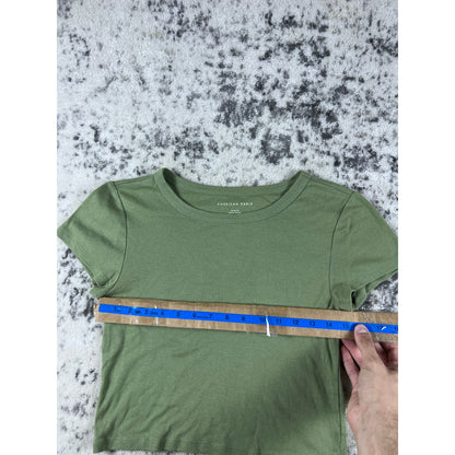 Y2k Green American Eagle T-shirt - M