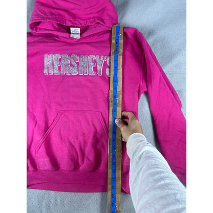 Hershey's Spellout Glitter Hoodie Womens - S
