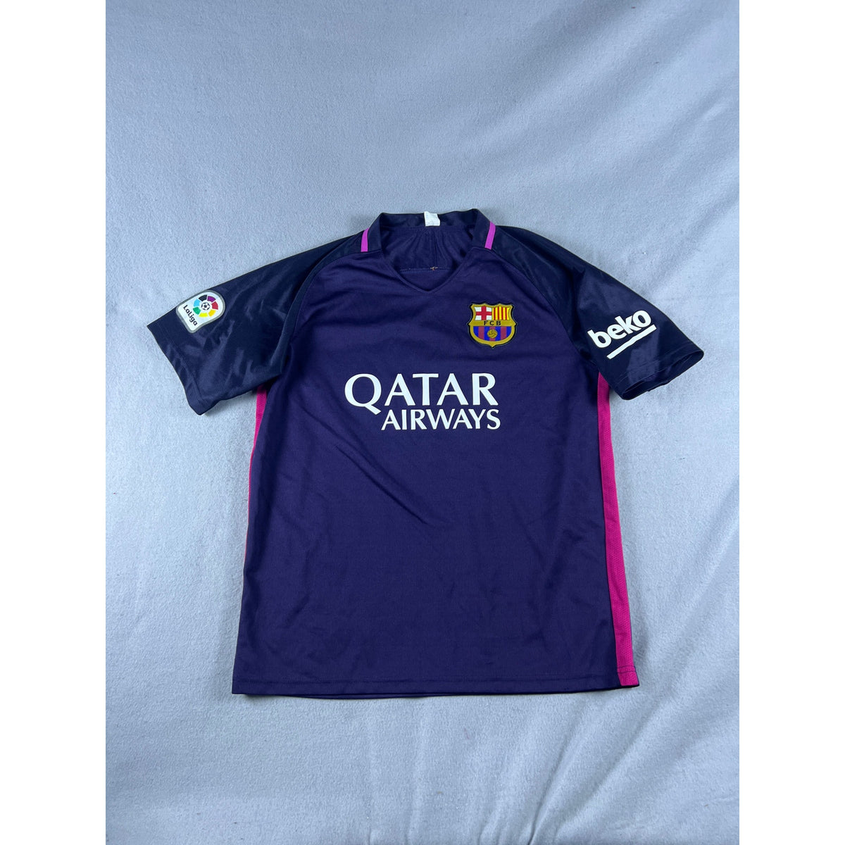 FC Barcelona 2016/17 Away Rodrigo #7 Jersey - L