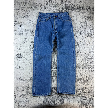 Vintage Denim Blue Carhartt Carpenter Pants - 35