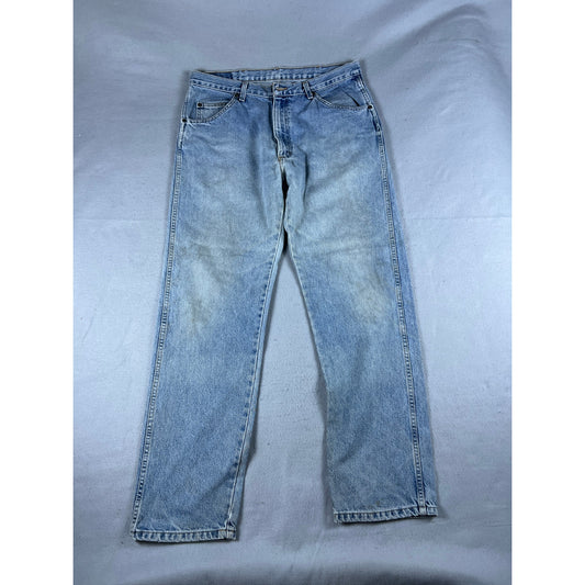 Vintage Wrangler Light Wash Jeans - 36x32