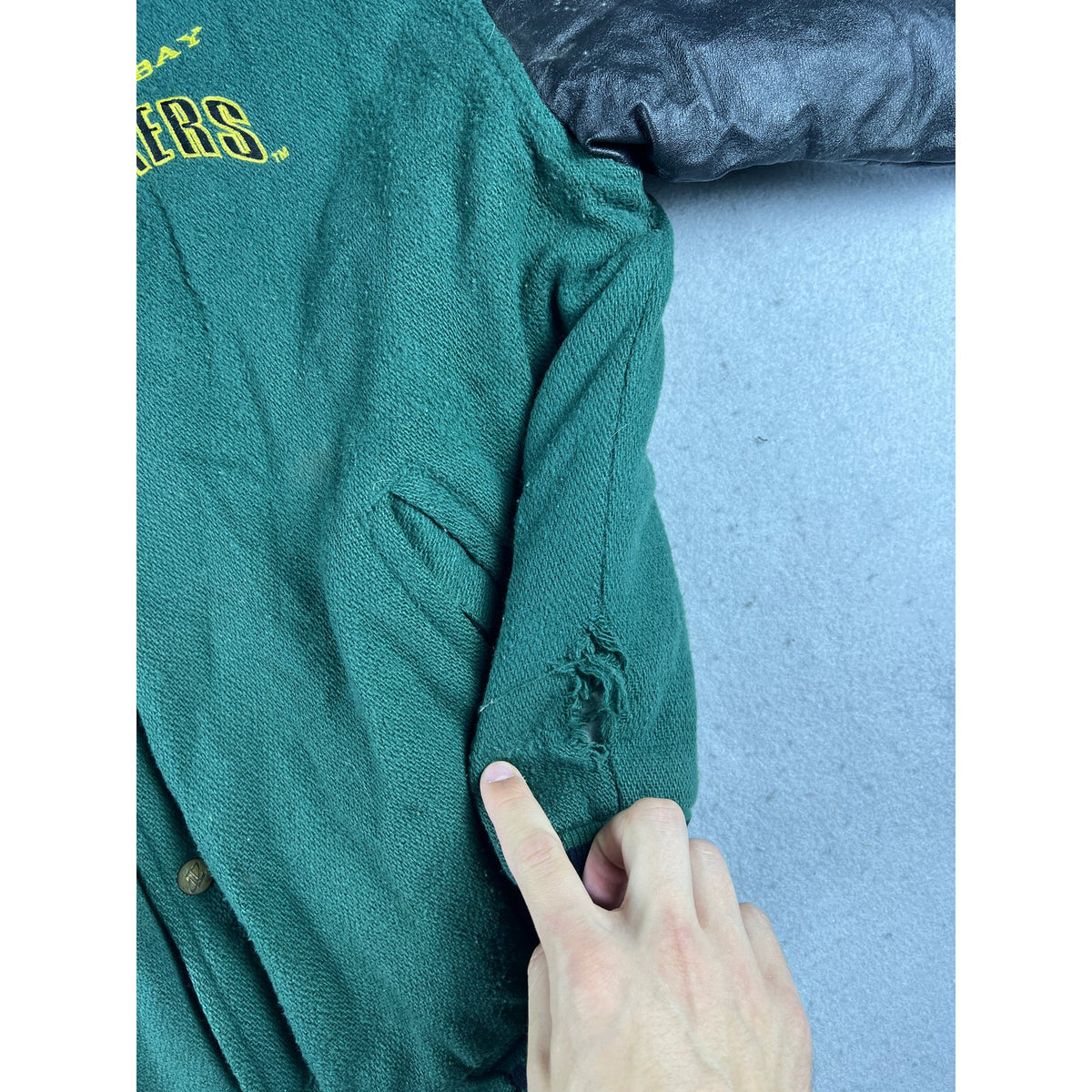 Vintage Green Bay Packers Varsity Jacket - XL