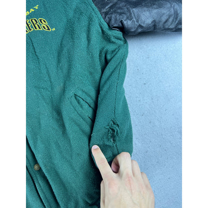 Vintage Green Bay Packers Varsity Jacket - XL
