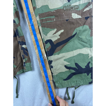 Vintage BDU Military Camo Ripstop Cargo Pants - 33x31