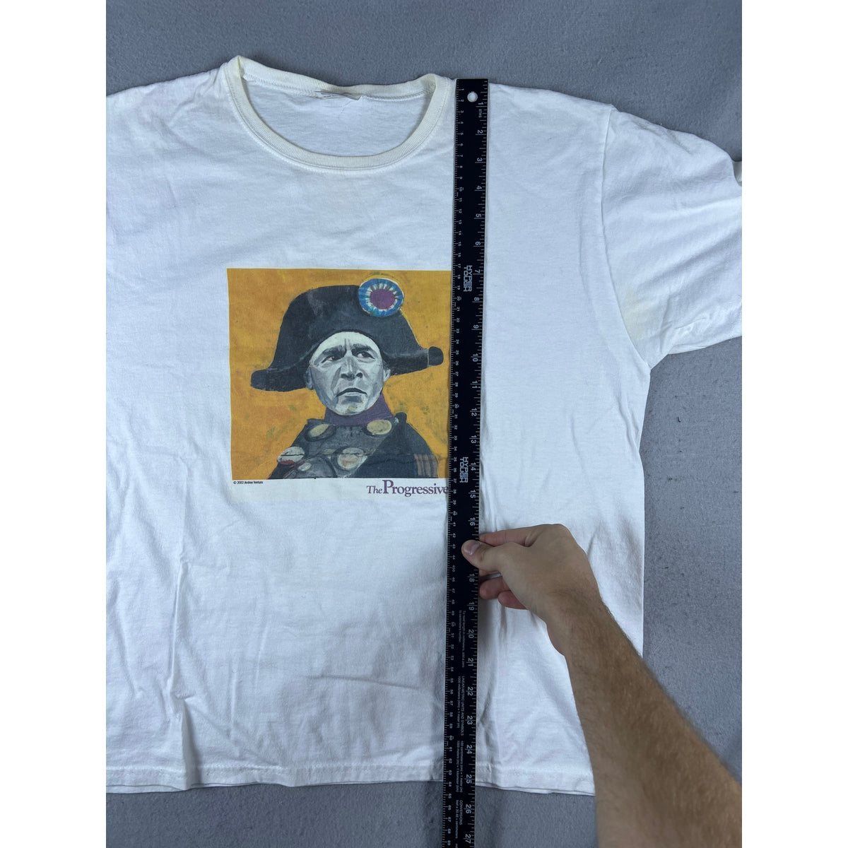 Vintage Y2K George Bush Napoleon T-Shirt - L