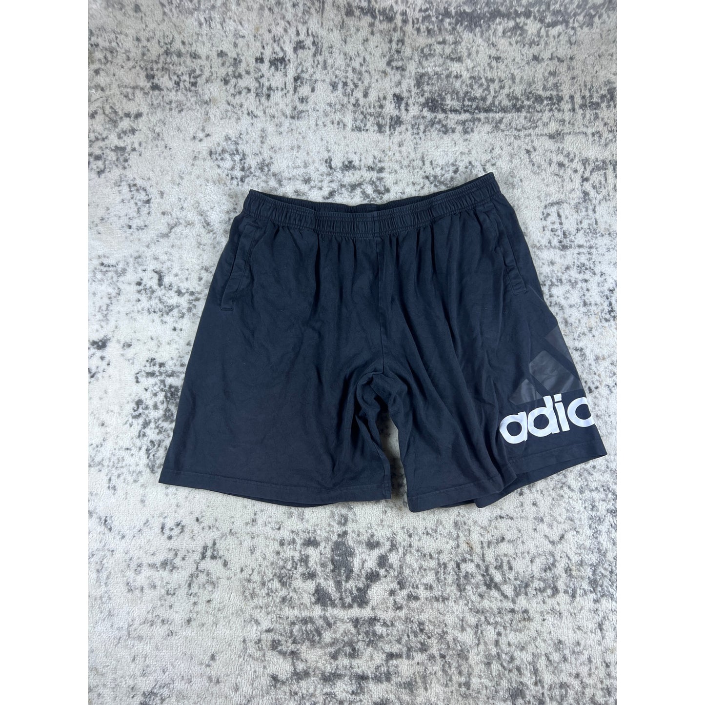 Black Adidas Cotton Shorts - 2XL