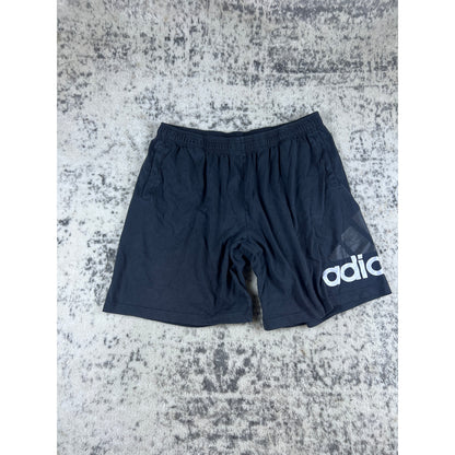 Black Adidas Cotton Shorts - 2XL