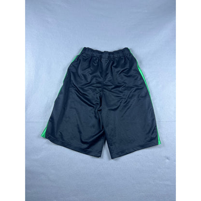 Black Nike Swoosh Basketball Shorts - L