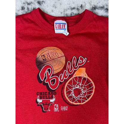 Vintage Chicago Bulls Kids Basketball Shirt - 2T