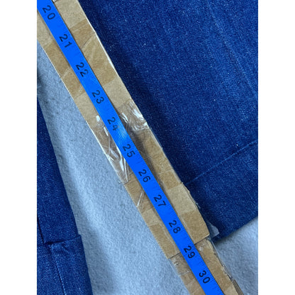 Vintage 70s Wide Leg Denim Jeans - 24x29