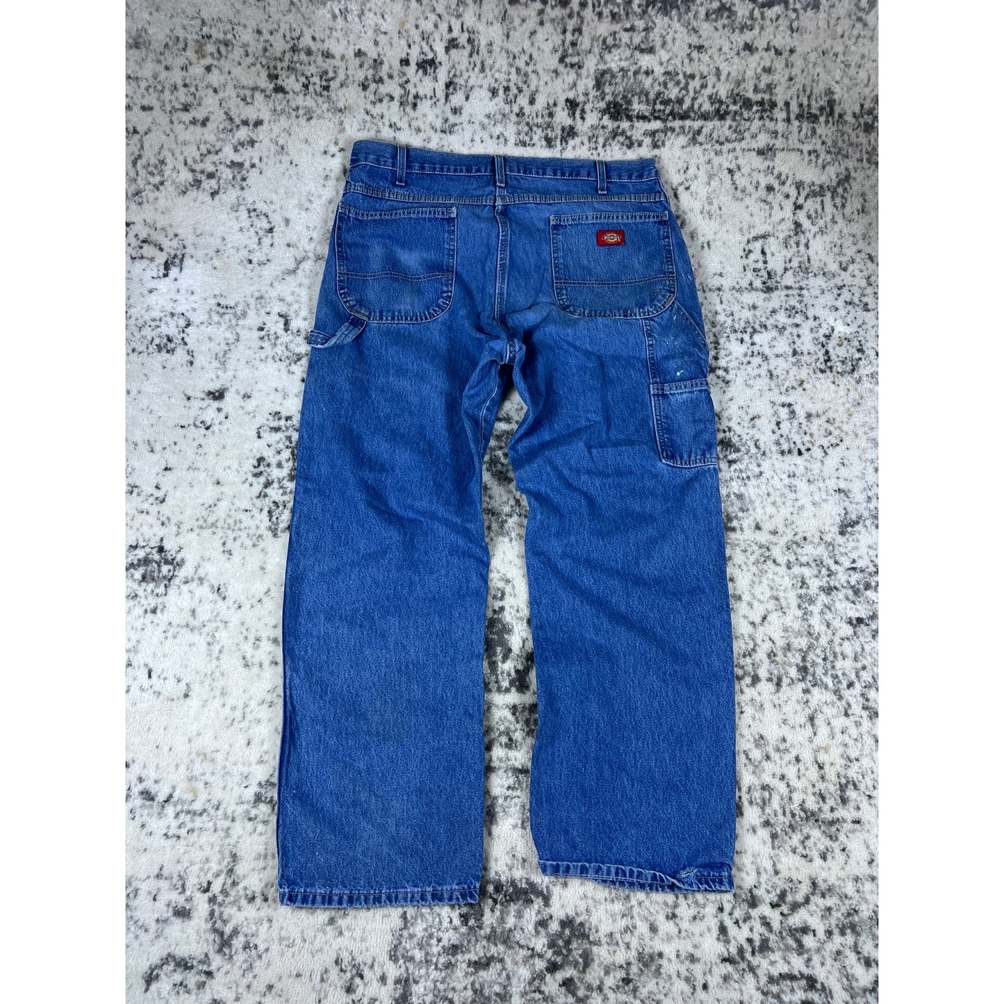VTG DICKIE CARPENTER Jeans Mens 36x30 Wide Leg Baggy 90s