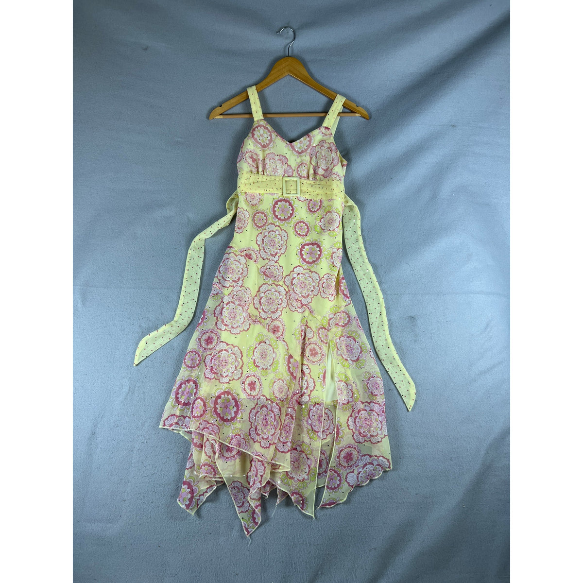 Y2K Hype Sequins Chiffon Dress Girls - 14