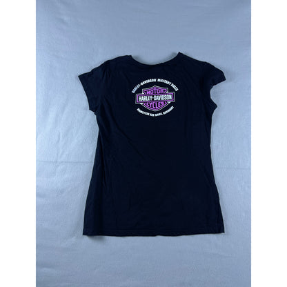 Harley-Davidson Paint Splatter Eagle Top Womens - XL