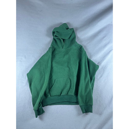 Vintage Blank Hoodie Sweatshirt - L