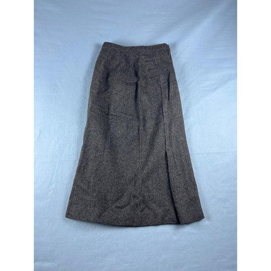 Vintage Bobbie Brooks Wool Tweed Skirt - XS