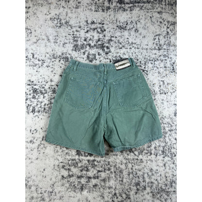Vintage Z Cavaricci Seafoam Green Denim Shorts - 31