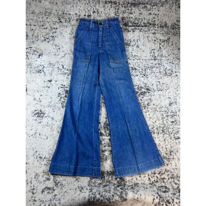 Vintage 70s Bell Bottom Jeans - 23x32