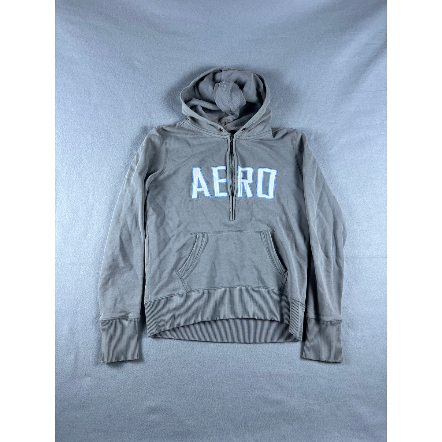 Vintage Aeropostale Spellout Hoodie Womens - L