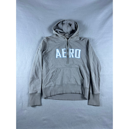 Vintage Aeropostale Spellout Hoodie Womens - L