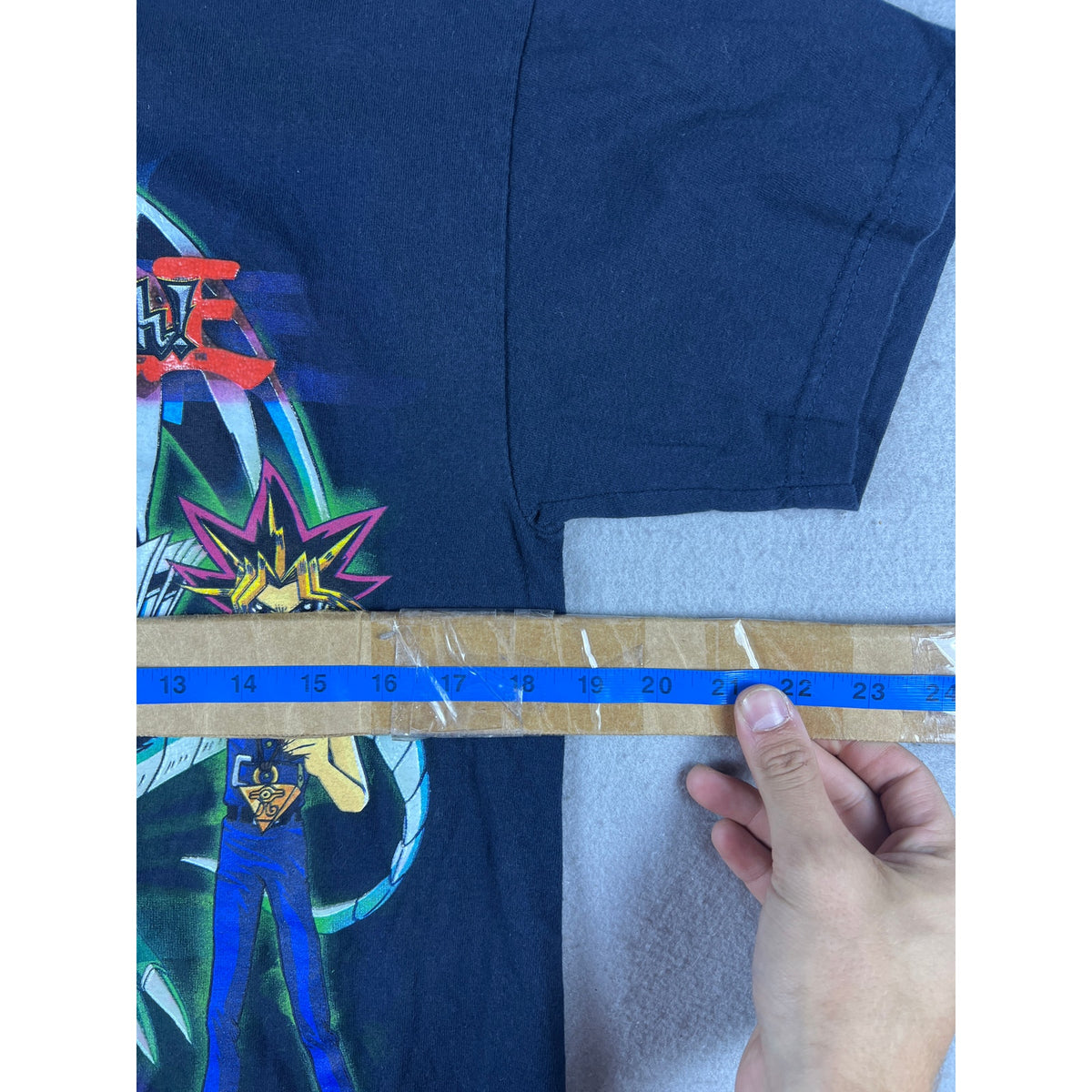 Vintage 1996 Yu-Gi-Oh Its Time To Duel T-Shirt Youth - L
