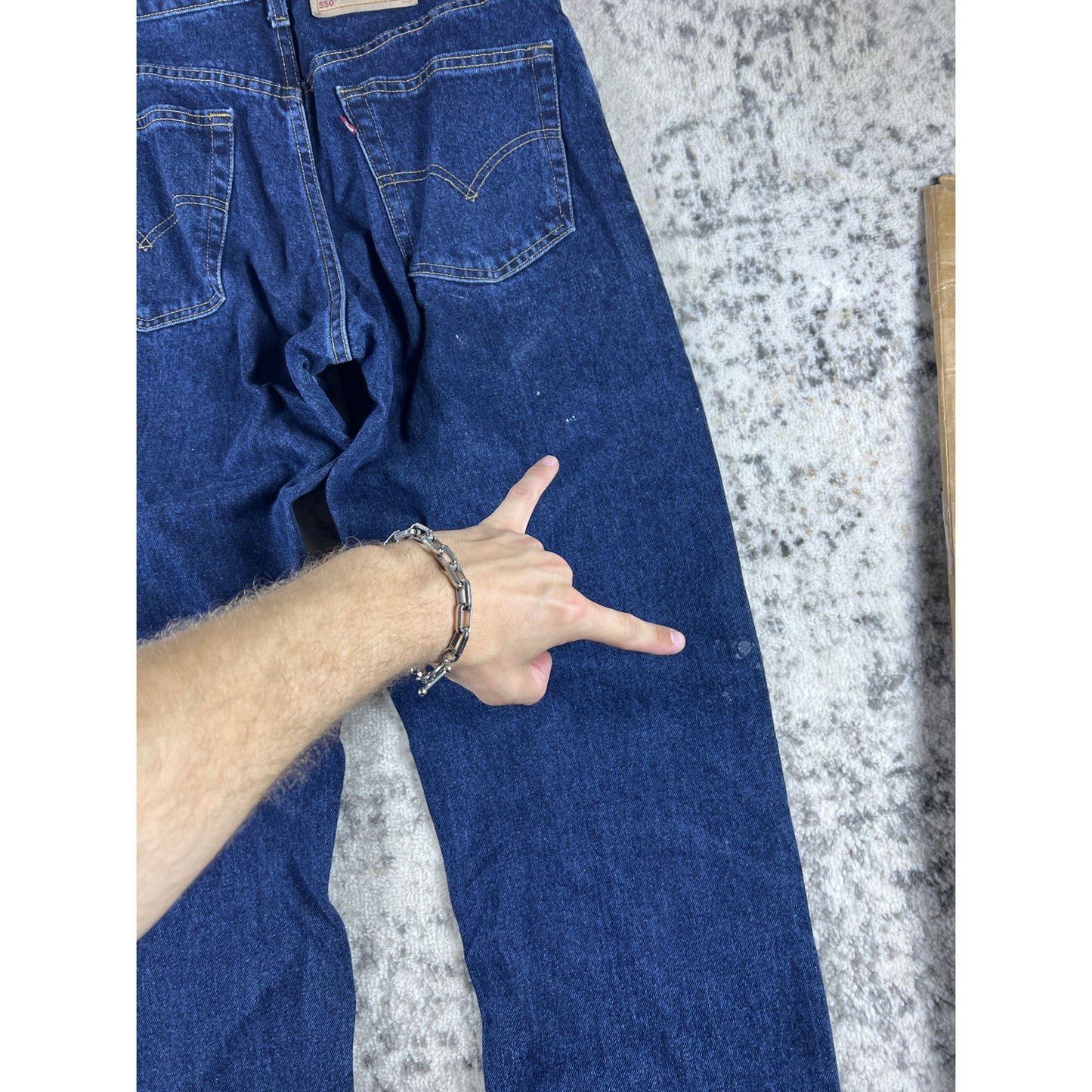 Vintage 90s Levi's 550 Jeans - 33x32