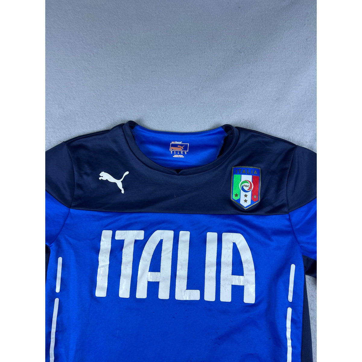 2014-15 Italy National Team Player Issue Training Shirt - M