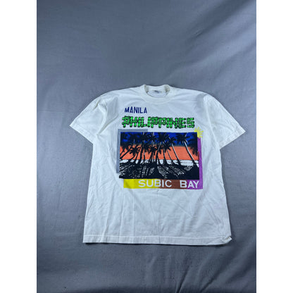 Vintage Manila Philippines Subic Bay T-Shirt - L